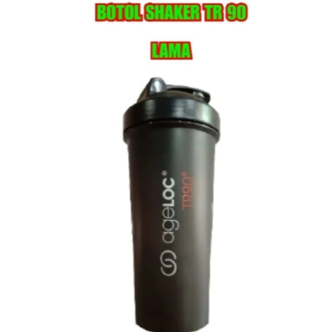 BOTOL TR 90 SHAKER HITAM (LEBIH BESAR) TR 90 ada spiral besi pengocoknya