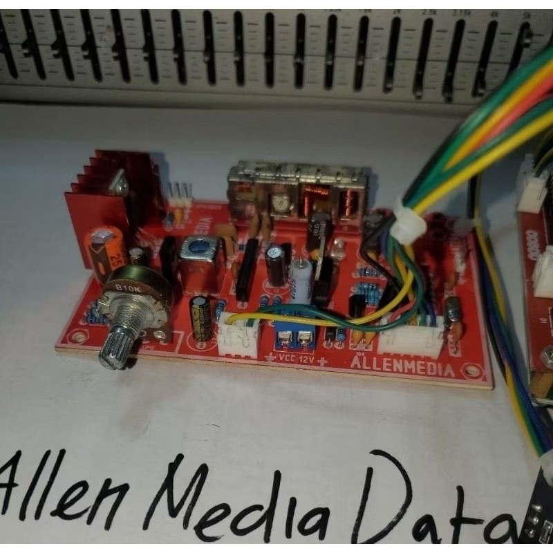 PLL FM RECEIVER RADIO BRIK FM MONITOR  IF -10.7 AMPLIFIER