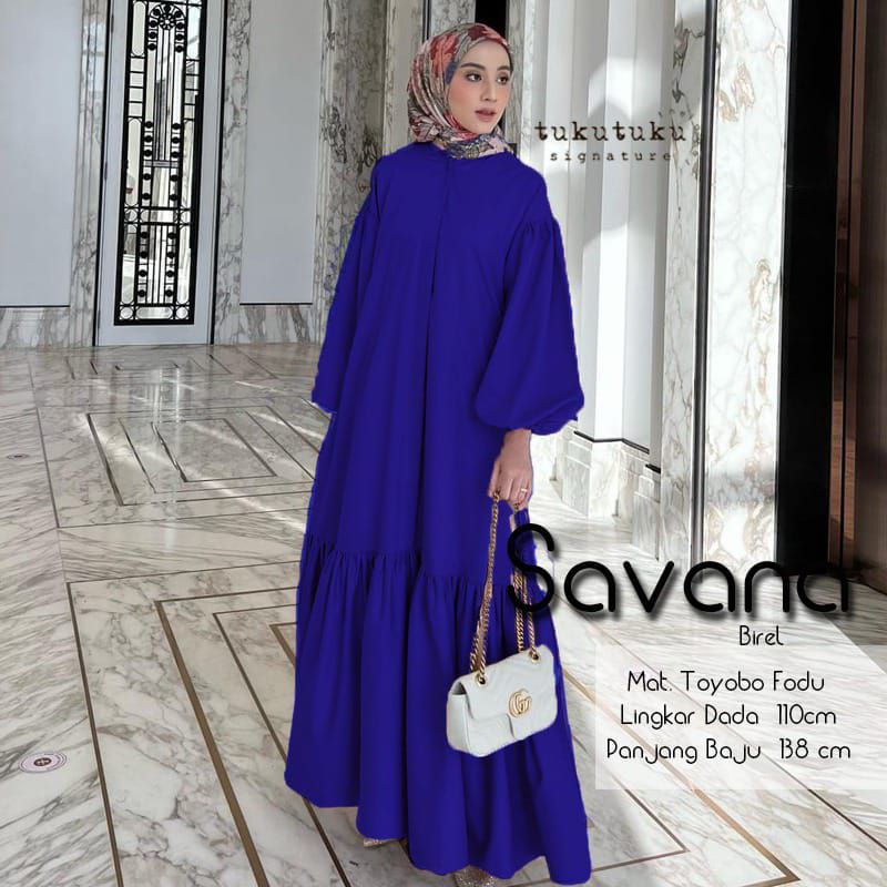 gamis dress Savana maxy