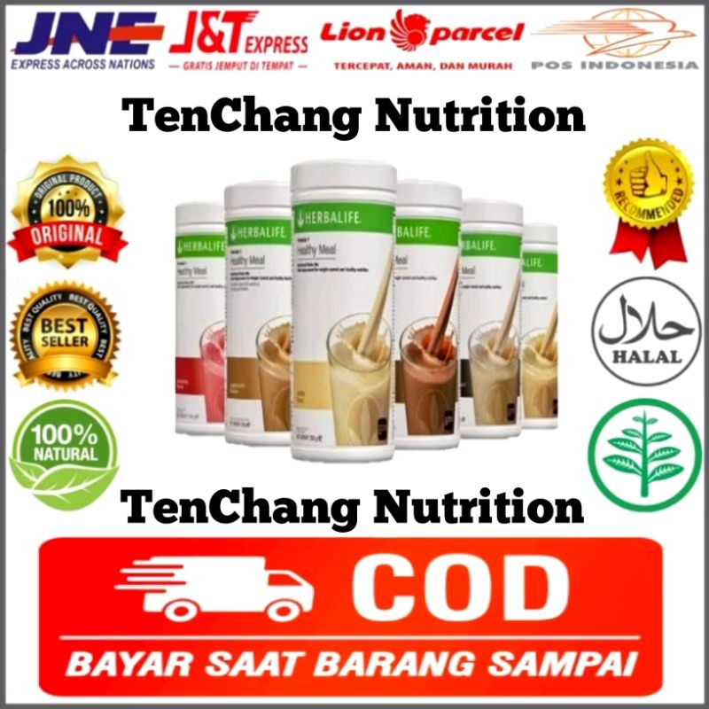 Susu Shake Herbalife Formula F1 Diet Asli Original