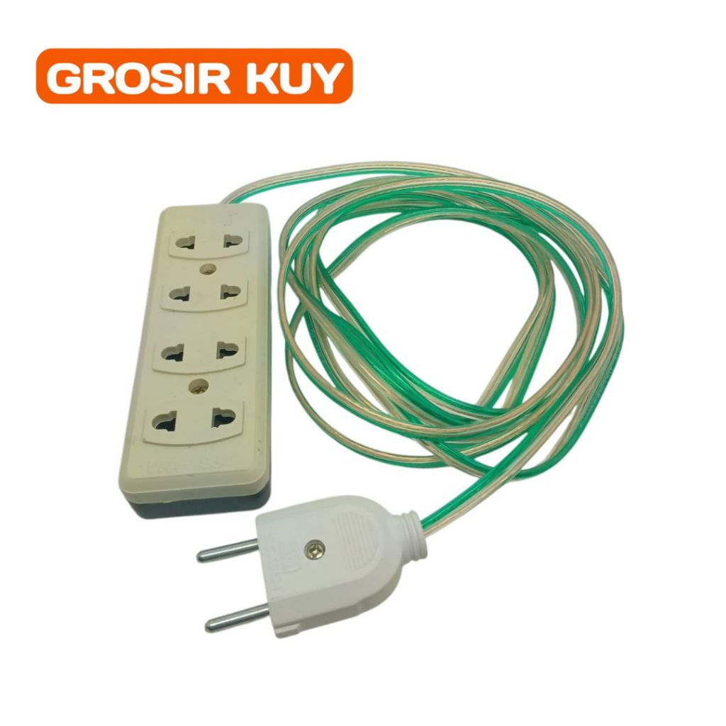 Sambungan kabel Roll kabel 4 + kabel 3 meter 5 meter 10 meter