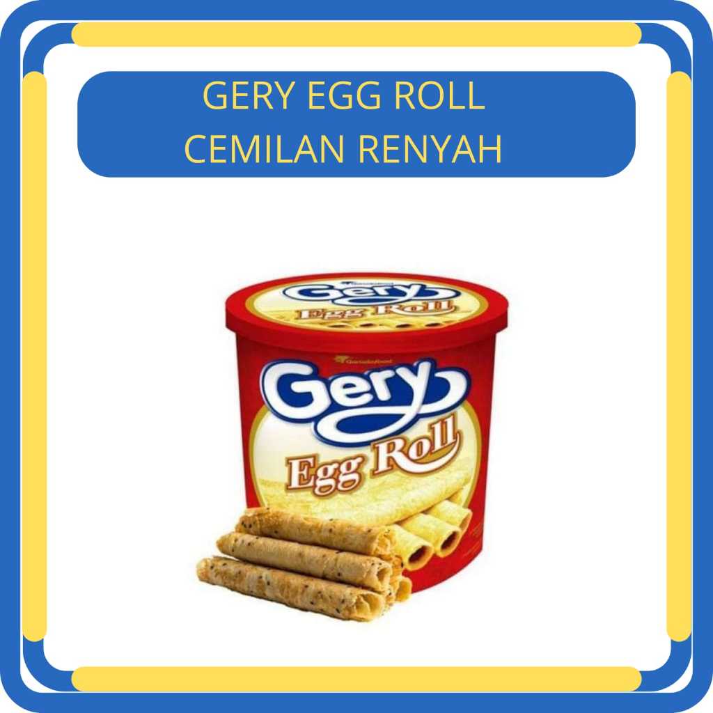 

Gery Egg roll 210gr Kemasan Kaleng Hampers Lebaran