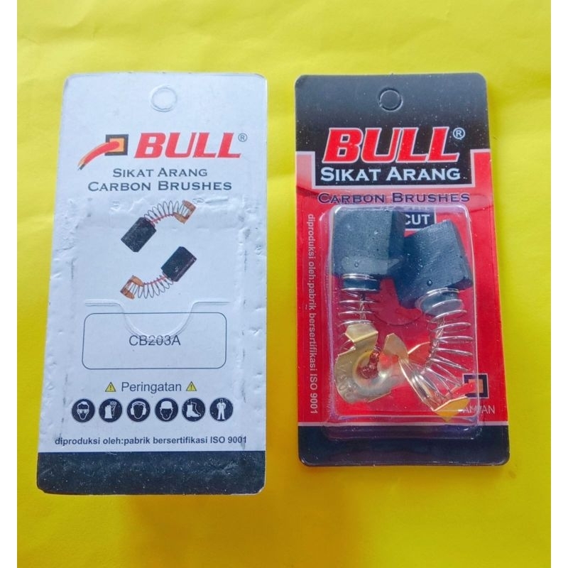 CB 203 BULL/CARBON BRUSH MESIN CUTTING 14"/CARBON BRUSH MESIN ROUTER SUMO/KUL ARANG MESIN CUTT OFF 1