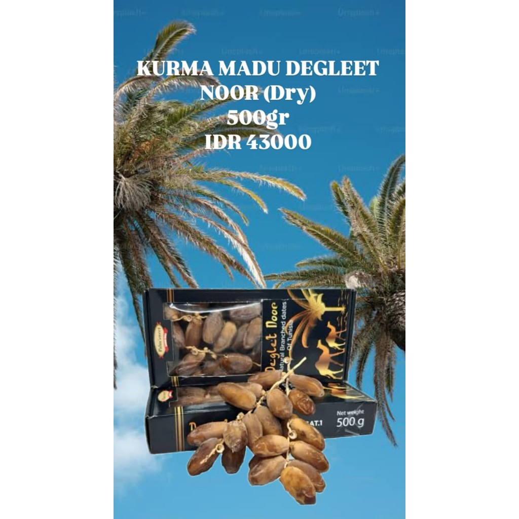 

DEGLEET NOOR KURMA MADU TUNISIA