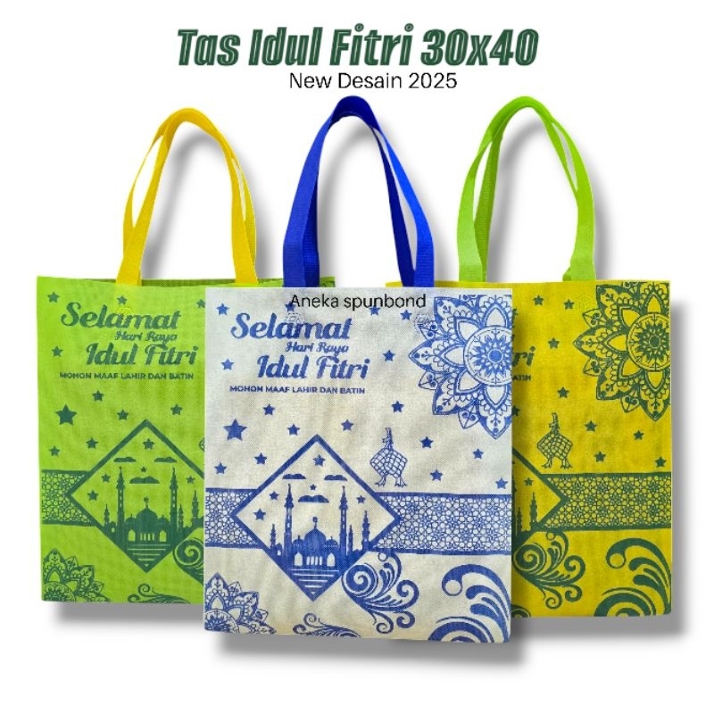 

Tas Goodiebag Hampers Lebaran Idul Fitri Ekonomis 30x40x8 (isi 12pcs)