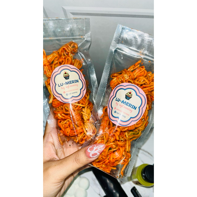 

mie gulung versi sachet