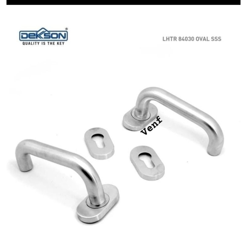 Lever Handle Tube Roses Dekkson LHTR 84030 OVAL SSS