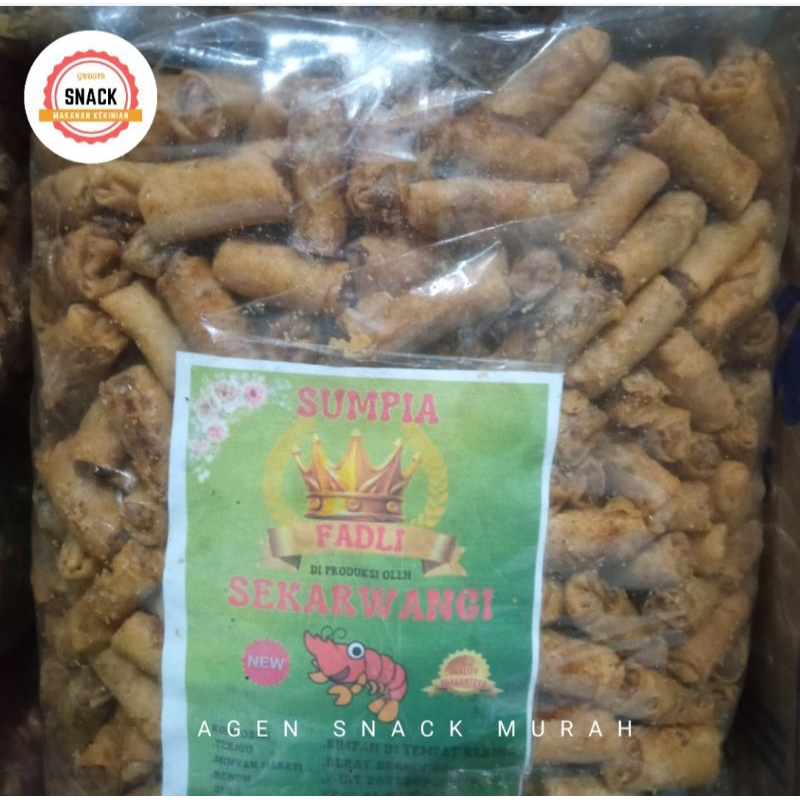 

SUMPIA UDANG 4KG (1BALL) - SUMPIA RENYAH - PUSAT SNACK JAKARTA