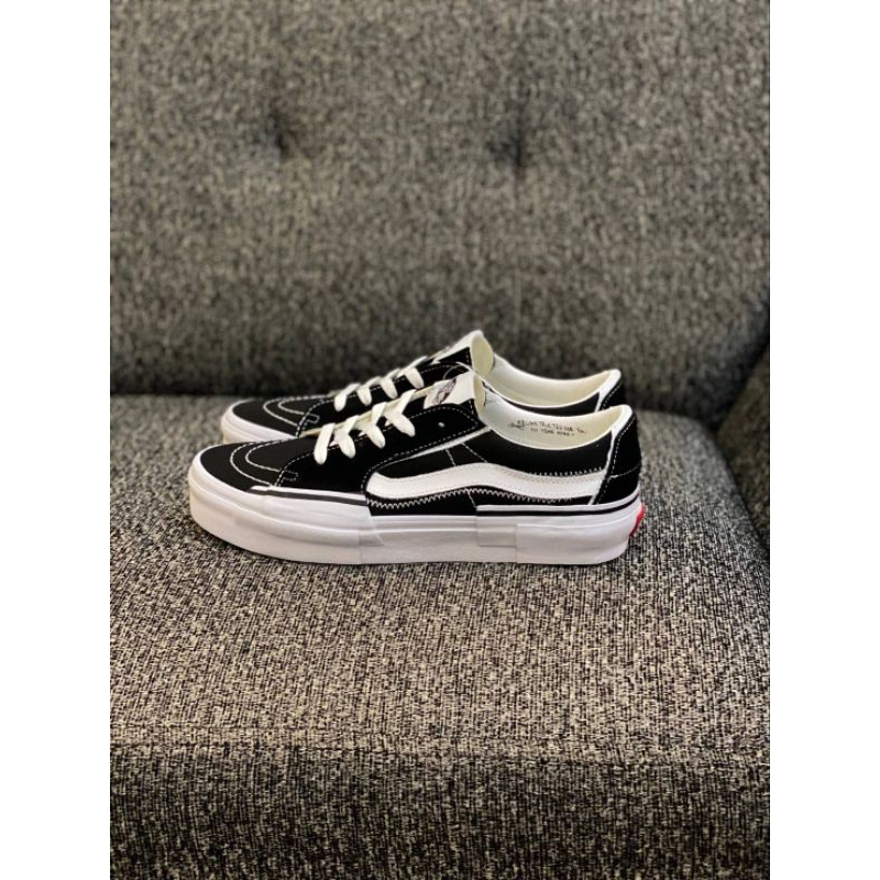Vans Sk8Low Reconstruct Black/White - 100% Authentic
