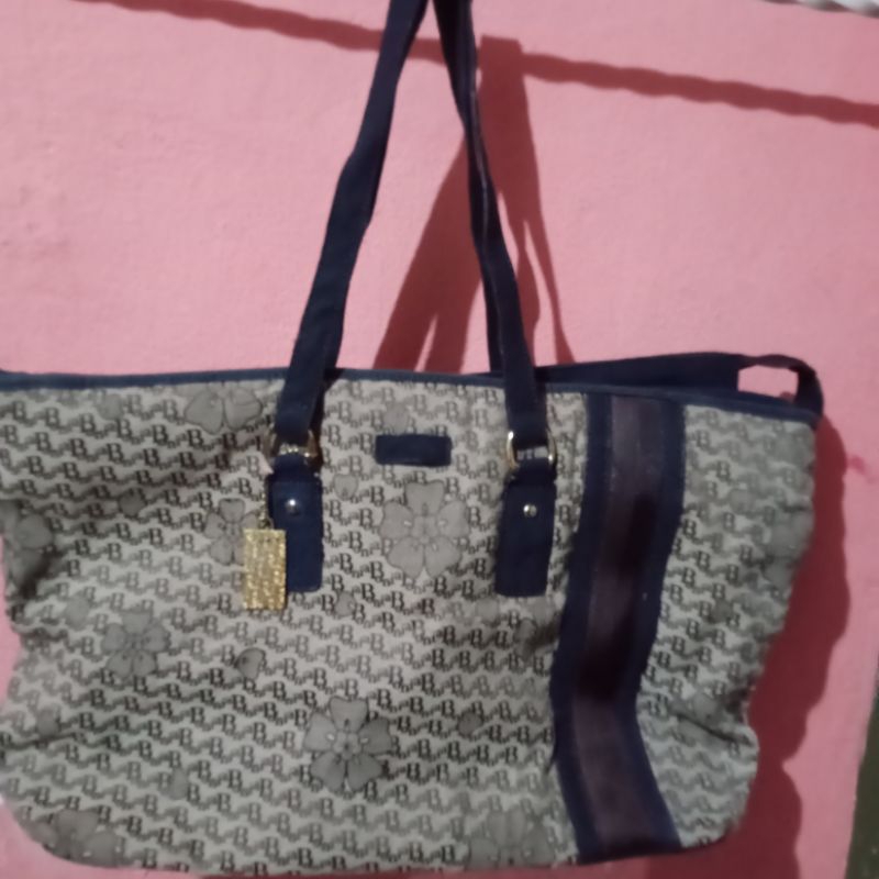 tas wanita bonia Tote bag bahan kanvas