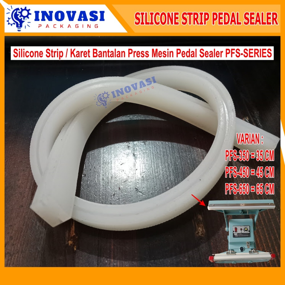 2_Zaneva - Silicone Strip / Karet Bantalan Press Pemanas Mesin Pfs-Series