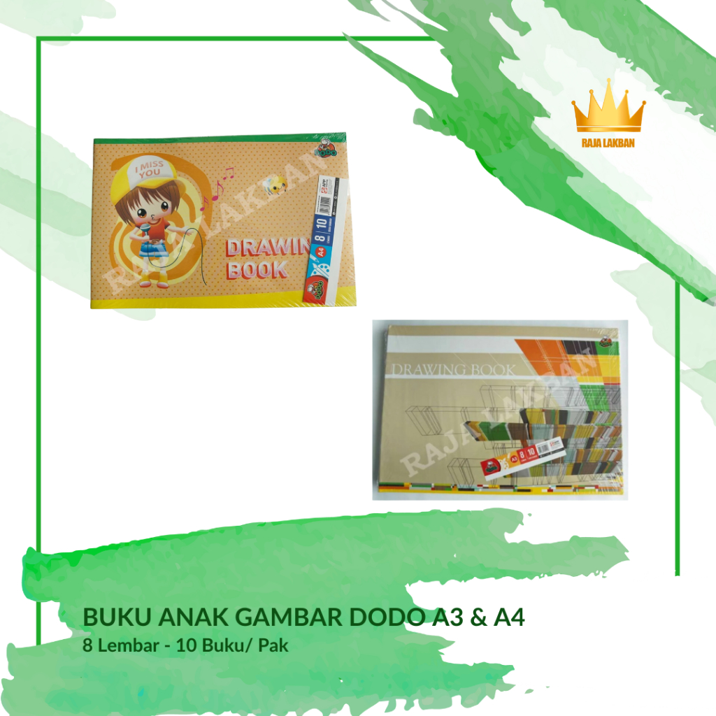 

Buku Gambar Anak Dodo A3 & A4 - Pak