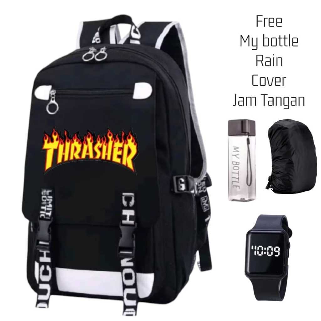 MAMA BAGS [COD] TAS SEKOLAH ANAK COWOK - TAS THRAISHER YANG KEREN - TAS ANAK MOTIF GAMBAR - TAS ANAK