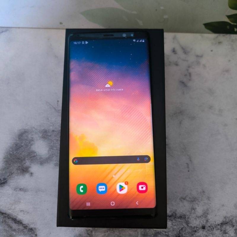 Samsung Galaxy Note 8 6/64 Second Sein Resmi Indonesia Mulus