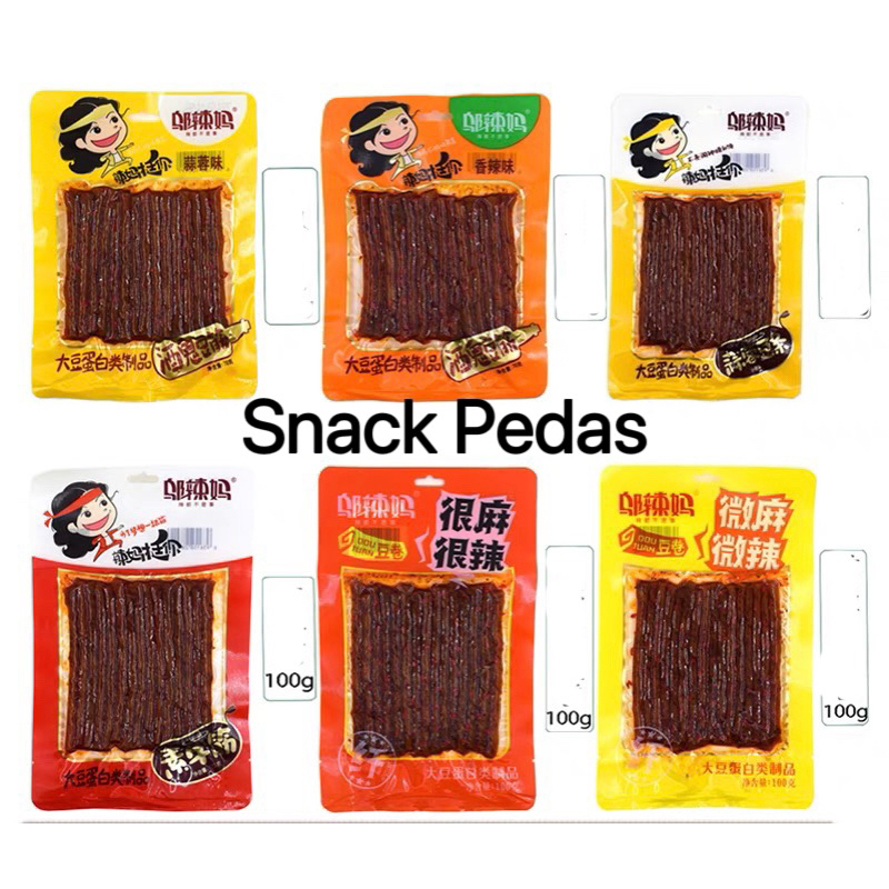 

[HALAL]Wlm aneka snack dengan rasa pedas/snack halal/snack cemilan/tahu