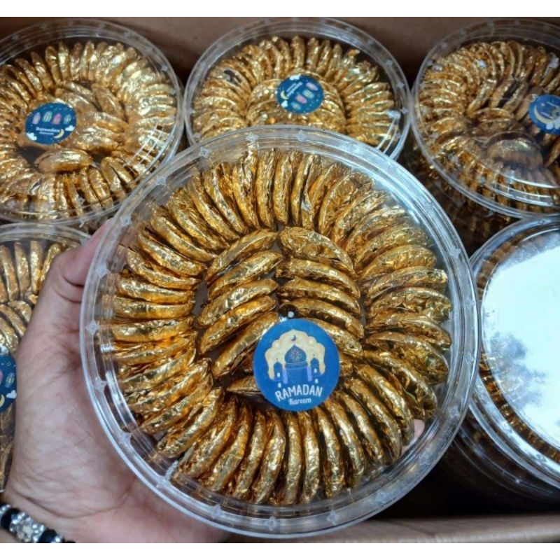 

Coklat koin*✓1 toples