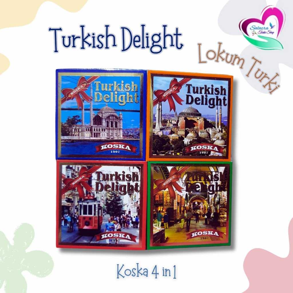 

Lokum Turkish Delight Koska | Oleh Oleh Turki | Souvenir Turki | Makanan Khas Turki