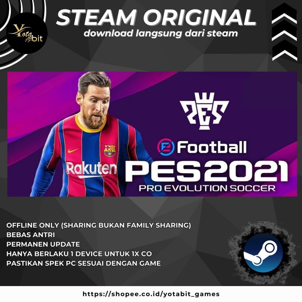 eFootball PES 2021 PC Sharing Original Offline