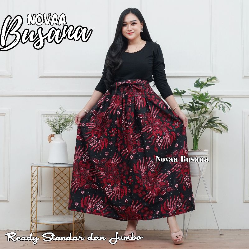 FAVORIT ALEENA - ROK BATIK PANJANG ROK SANTRI ROK UNGGUL JAYA ROK PAYUNG ROK BATIK MUSLIMAH SARUNG