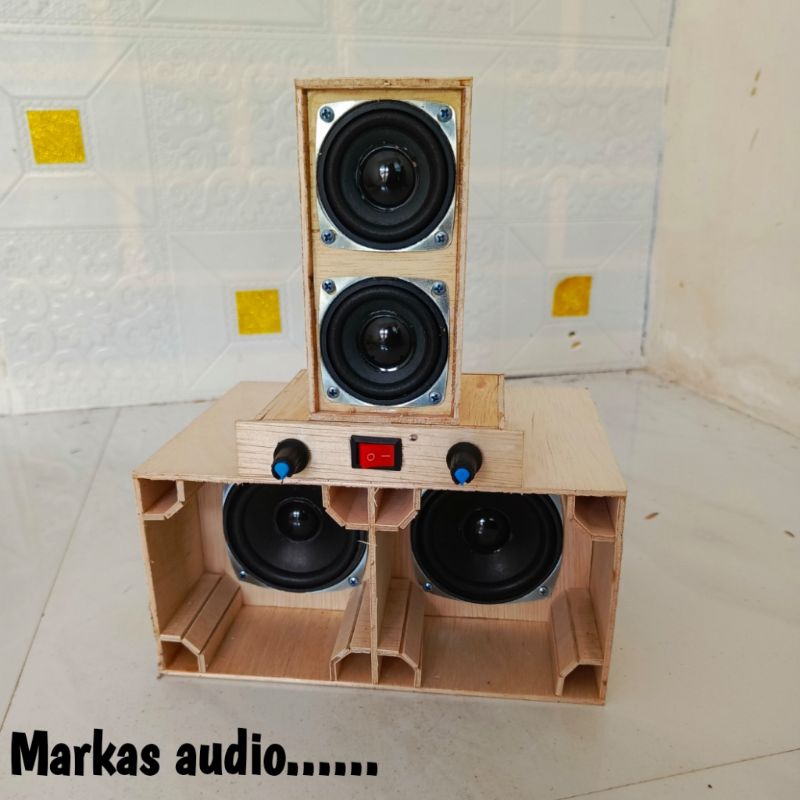 paket hemat sound sistem miniatur 3inch planar brewok audio