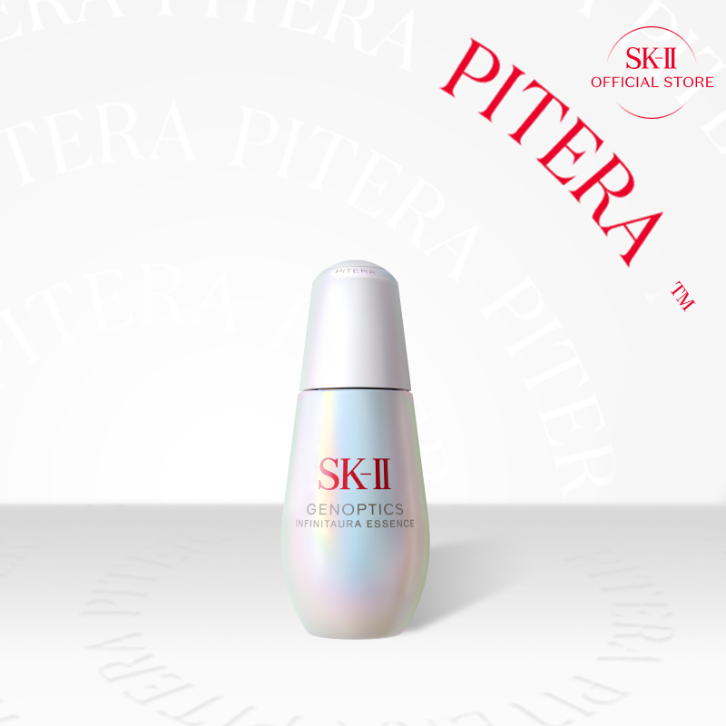 SK-II GenOptics InfinitAura Essence 30ml: Serum Essence Wajah Pencerah Kulit Kusam