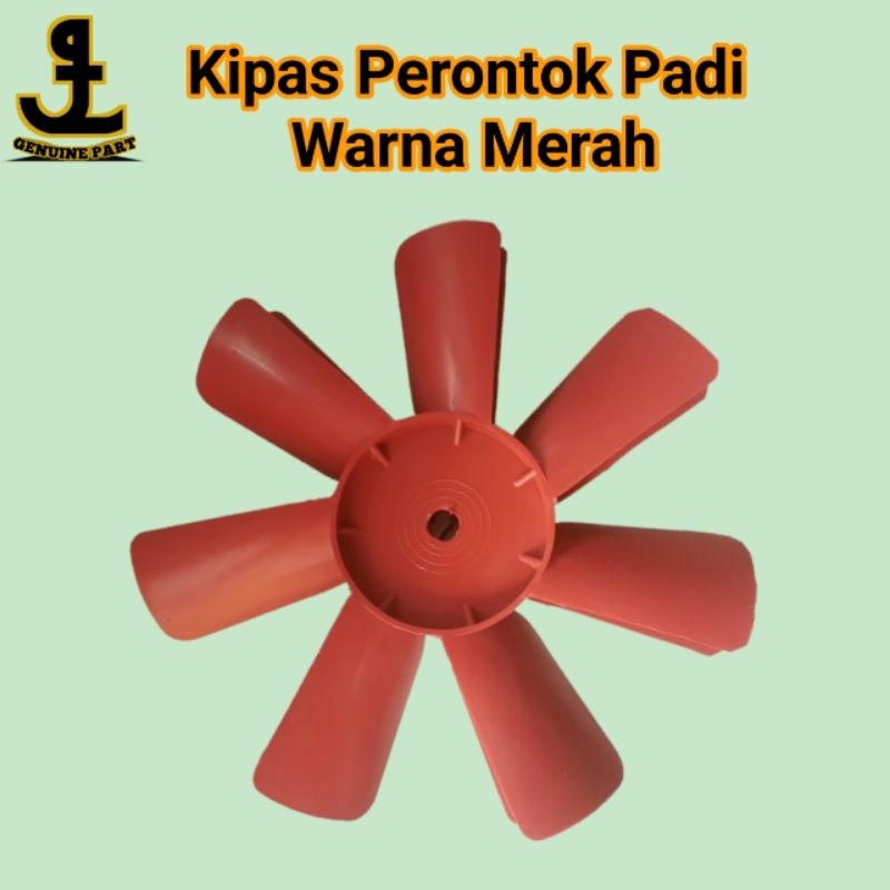 Isi 10pcs kipas perontok padi  merah anti pecah murah Kipas Tleser Padi