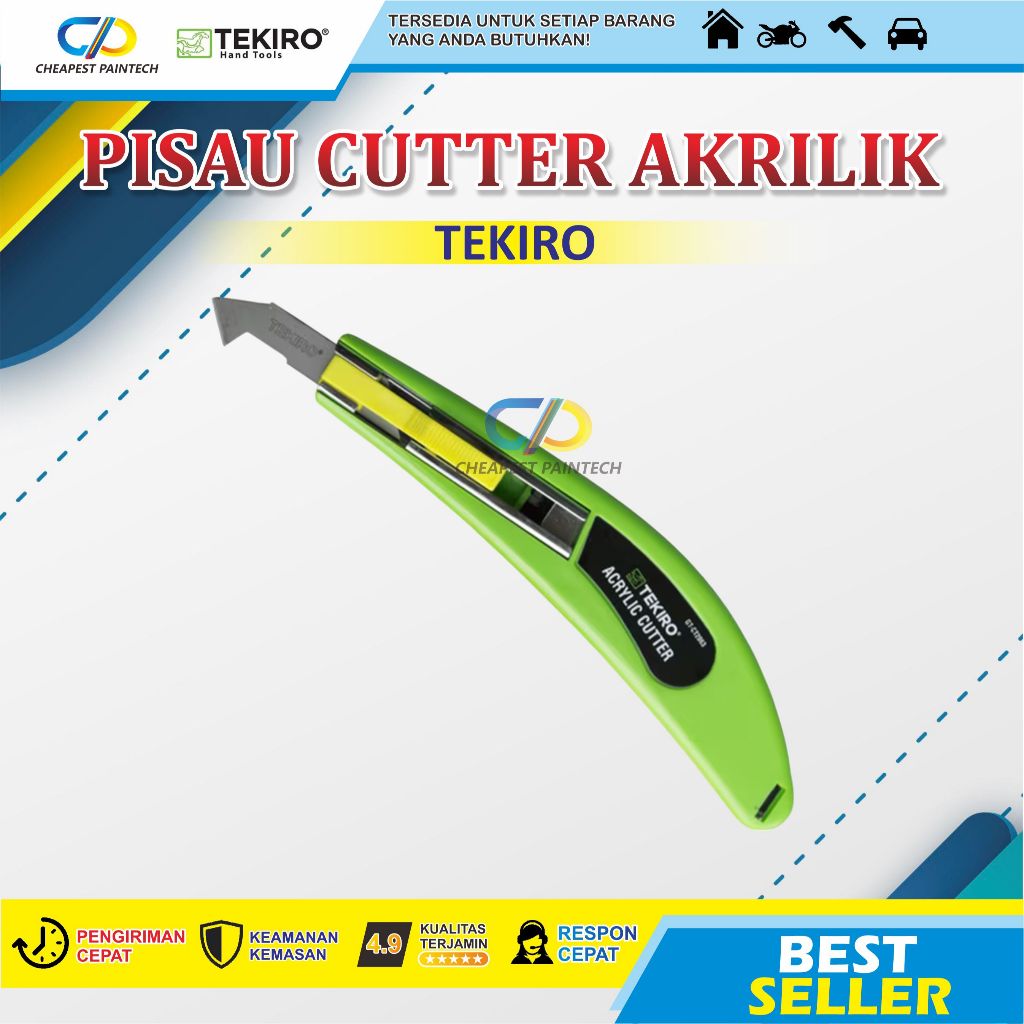 

PISAU CUTTER AKRILIK TEKIRO