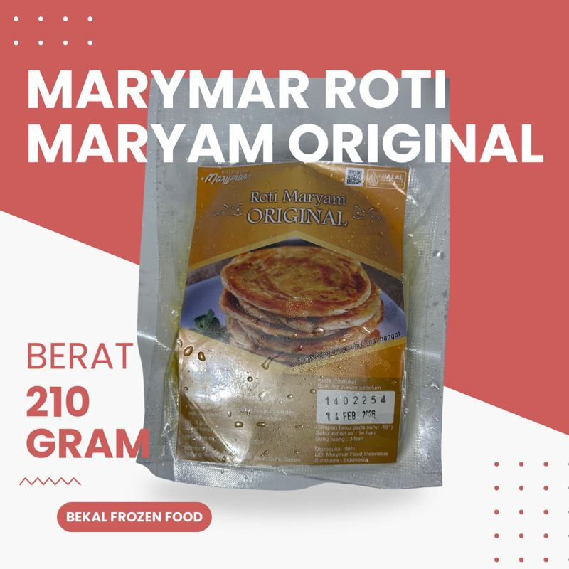 

Marymar Roti Maryam Original / Coklat isi 5 pcs