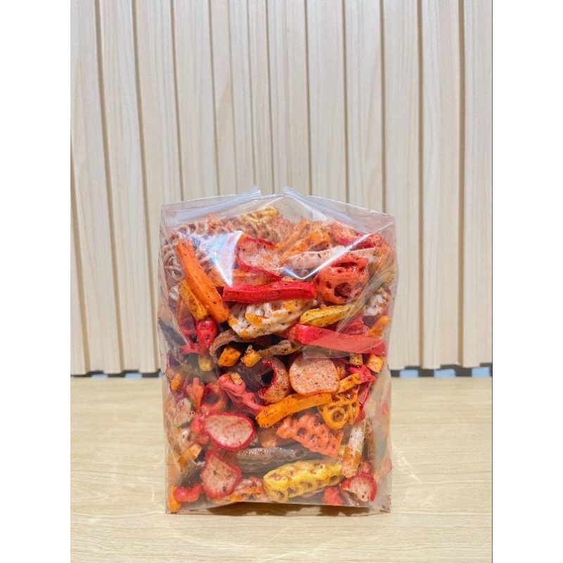 

SEBLAK MIX / SEBLAK 500GR / CAMILAN MURAH MERIAH / AMA SNACK