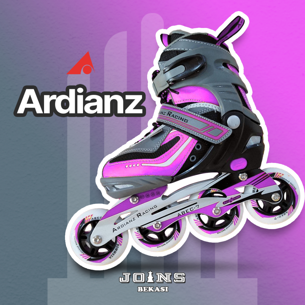 SEPATU RODA INLINE SKATE ANAK ARDIANZ RACING PINK