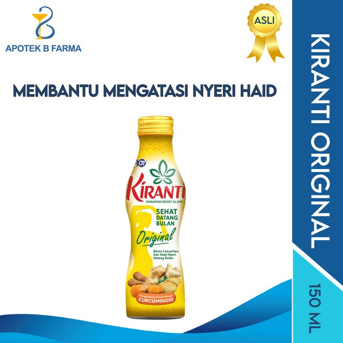 

KIRANTI DATANG BULAN 1 BOTOL - Meredakan Nyeri Haid