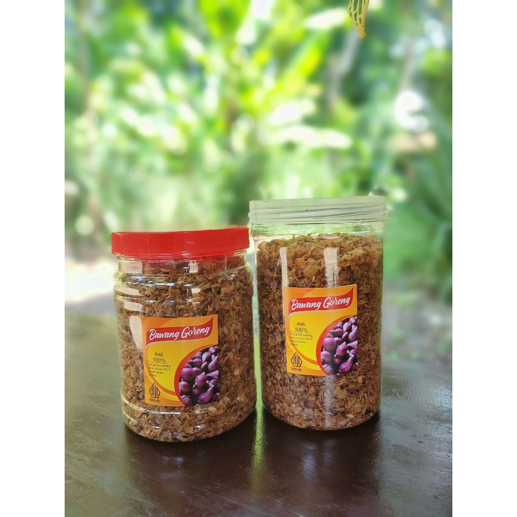

Bawang Goreng Merah Original Toples besar