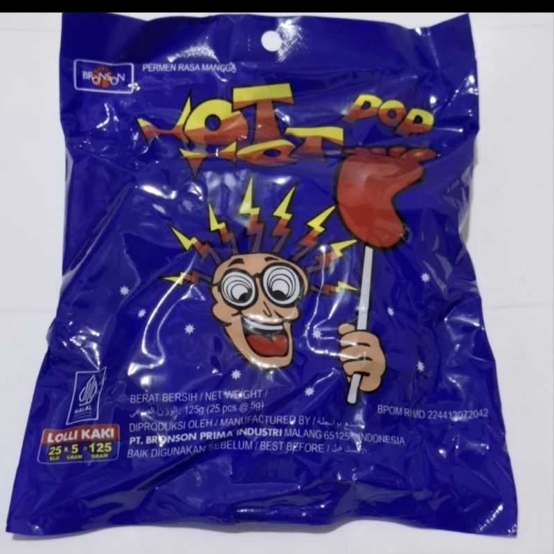 

Permen Kaki Hot Hot Pop (pak )