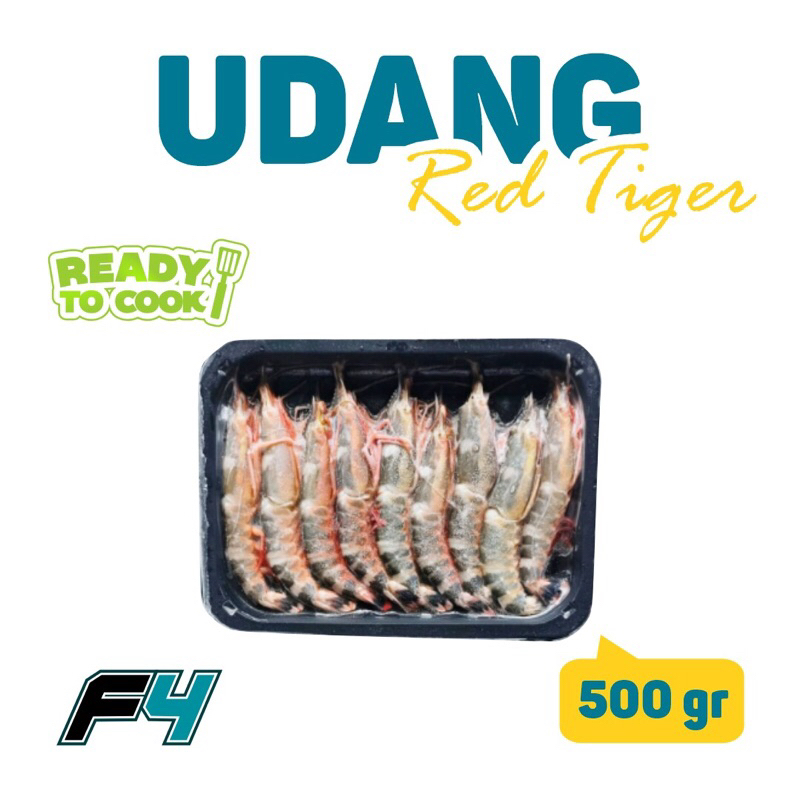

Udang Red Tiger - 300 gram