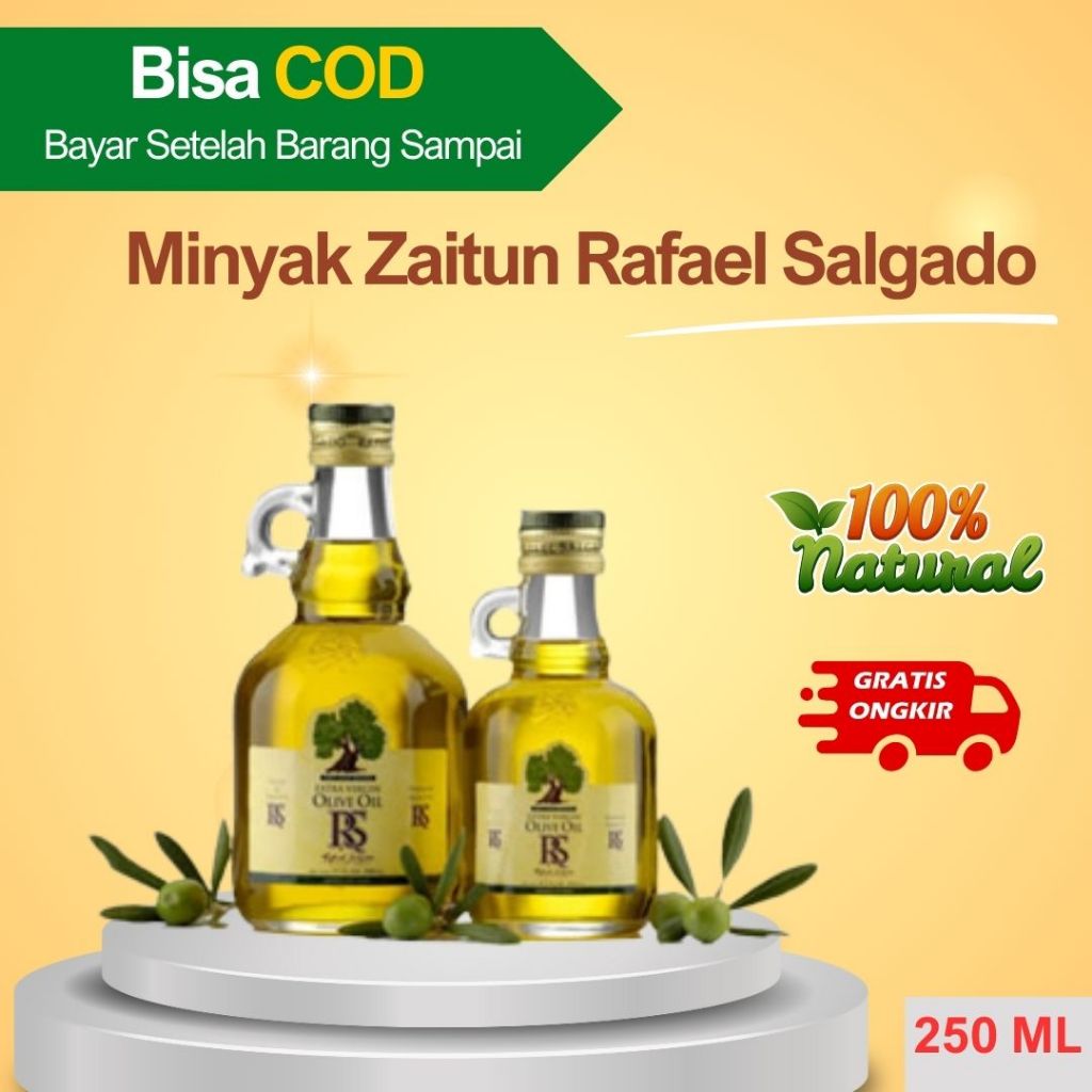 

RS RAFAEL SALGADO - Minyak Zaitun Extra Virgin Olive Oil - isi 250ml