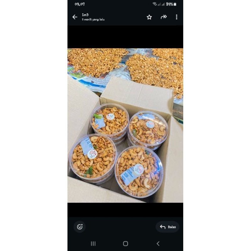 

kacang mente sangrai