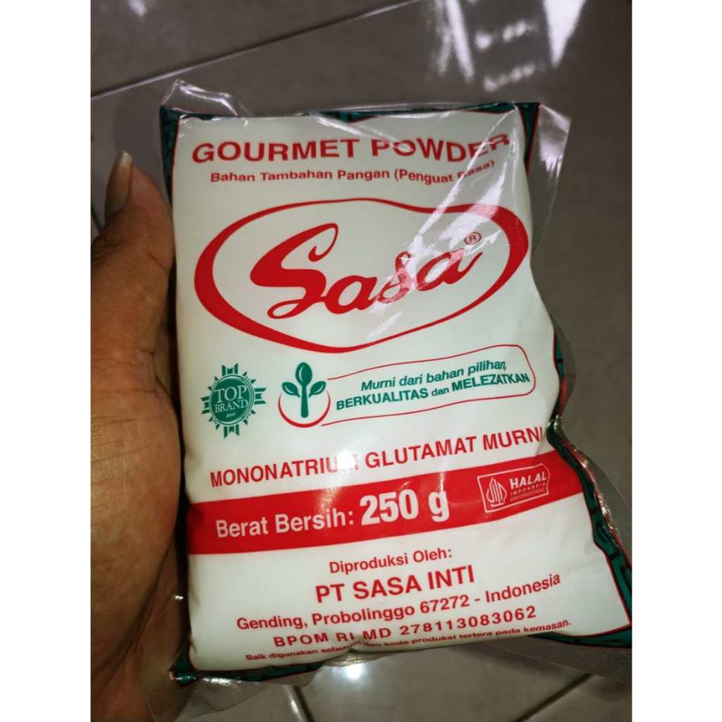 

Sasa Penyedap Rasa Kemasan 250G