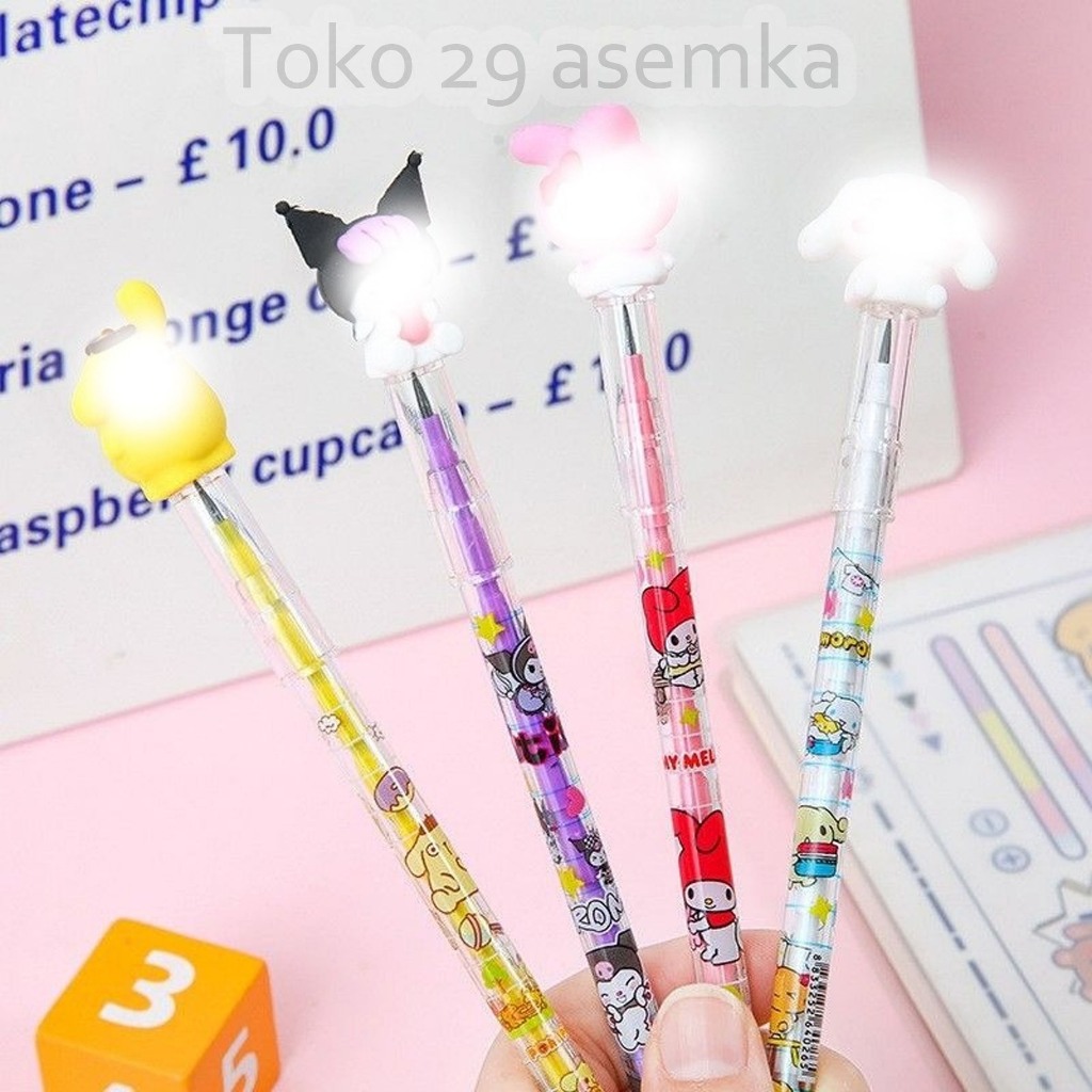 

PENSIL SANRIOO UNIK PENSIL SUSUN BENSIA PELURU PENCIL KARAKTER REFILL UNIK PENSIL SUSUN SANRIOO KARAKTER