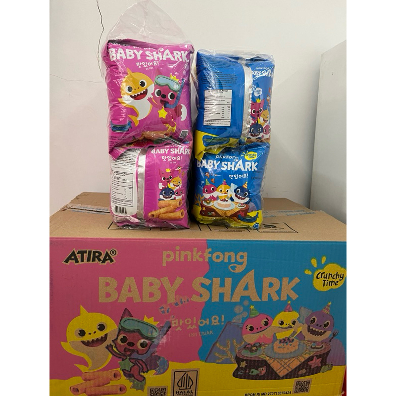 

Baby Shark snack berhadiah isi 10pcs