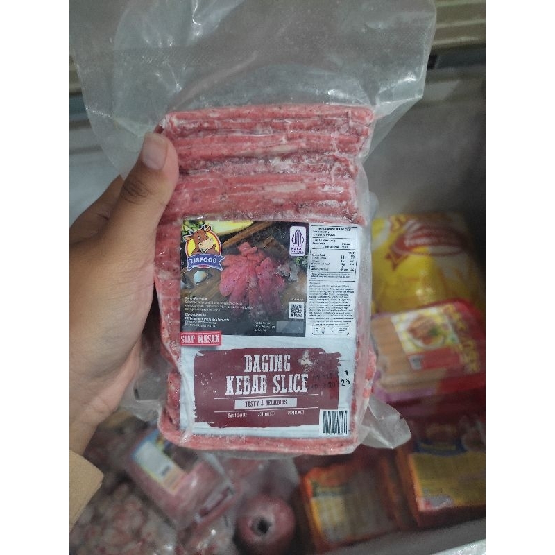 

beef slice kebab 500gr