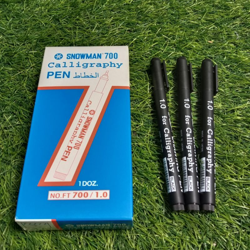 

SNOWMAN Drawing Pen 700 Hitam All Varian Ukuran - Pcs