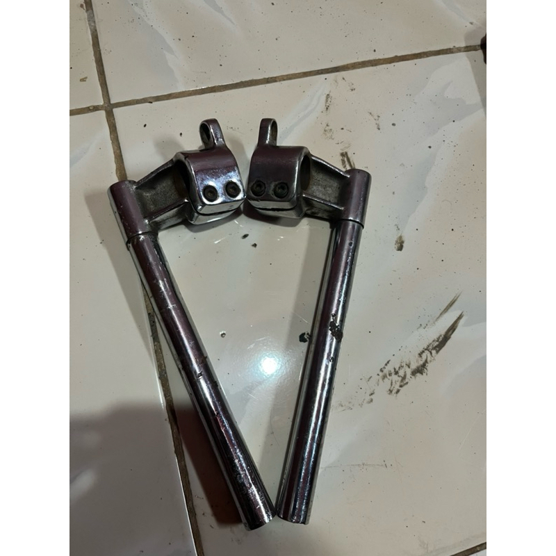 stang stir Yamaha Champ original copotan chrom