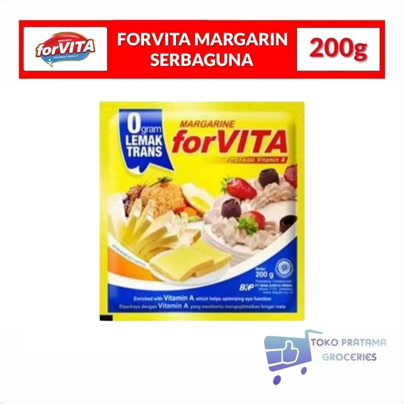 

FORVITA MARGARIN SERBAGUNA 200gr