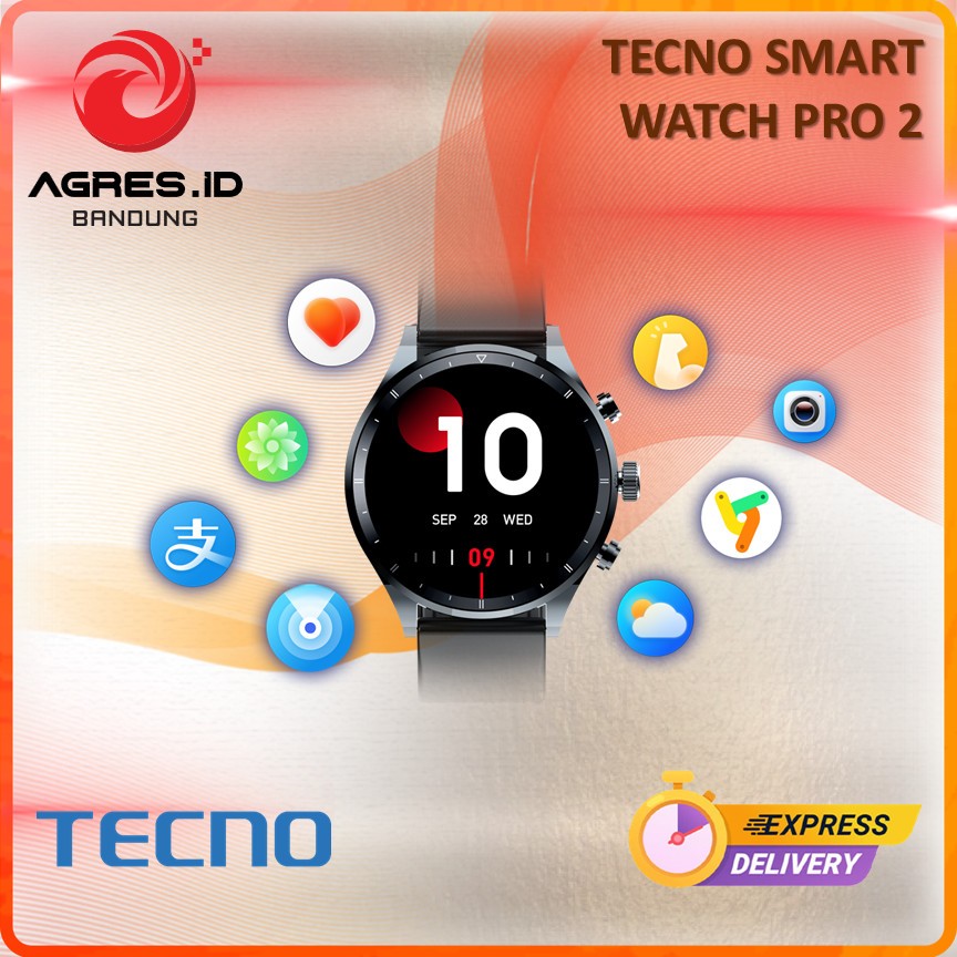 TECNO SMART WATCH PRO 2 1.43" AMOLED TOUCH 2.5D CURVED