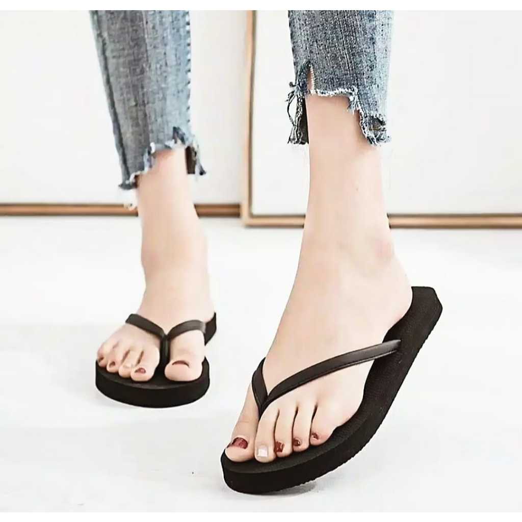 sandal polos bermacam macam warna sandal wanita