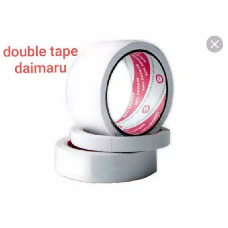 

Double Tape Daimaru ½inch (12mm ) , 1inch (24mm) , 2inch (48mm)