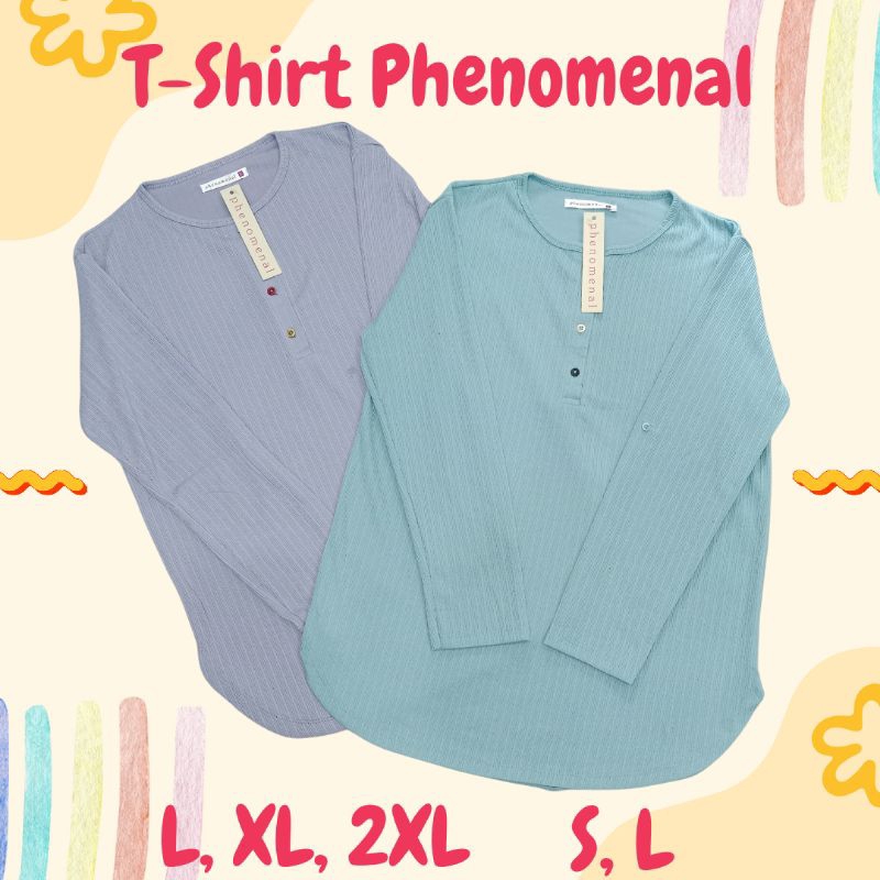 Kaos wanita terbaru | kaos phenomenal | busui friendly | kaos motif | fit to XXL