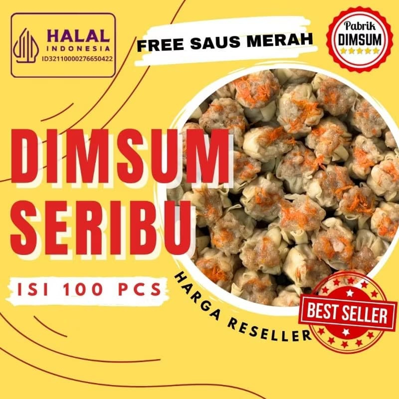 

Dimsum Seribuan isi 100 pcs