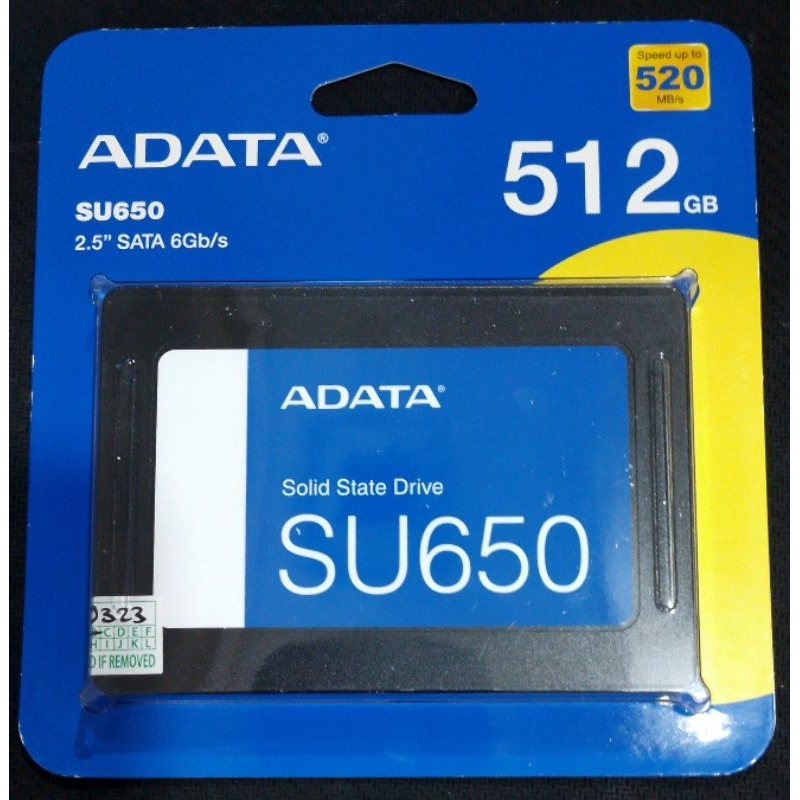 SSD ADATA 512G SU650