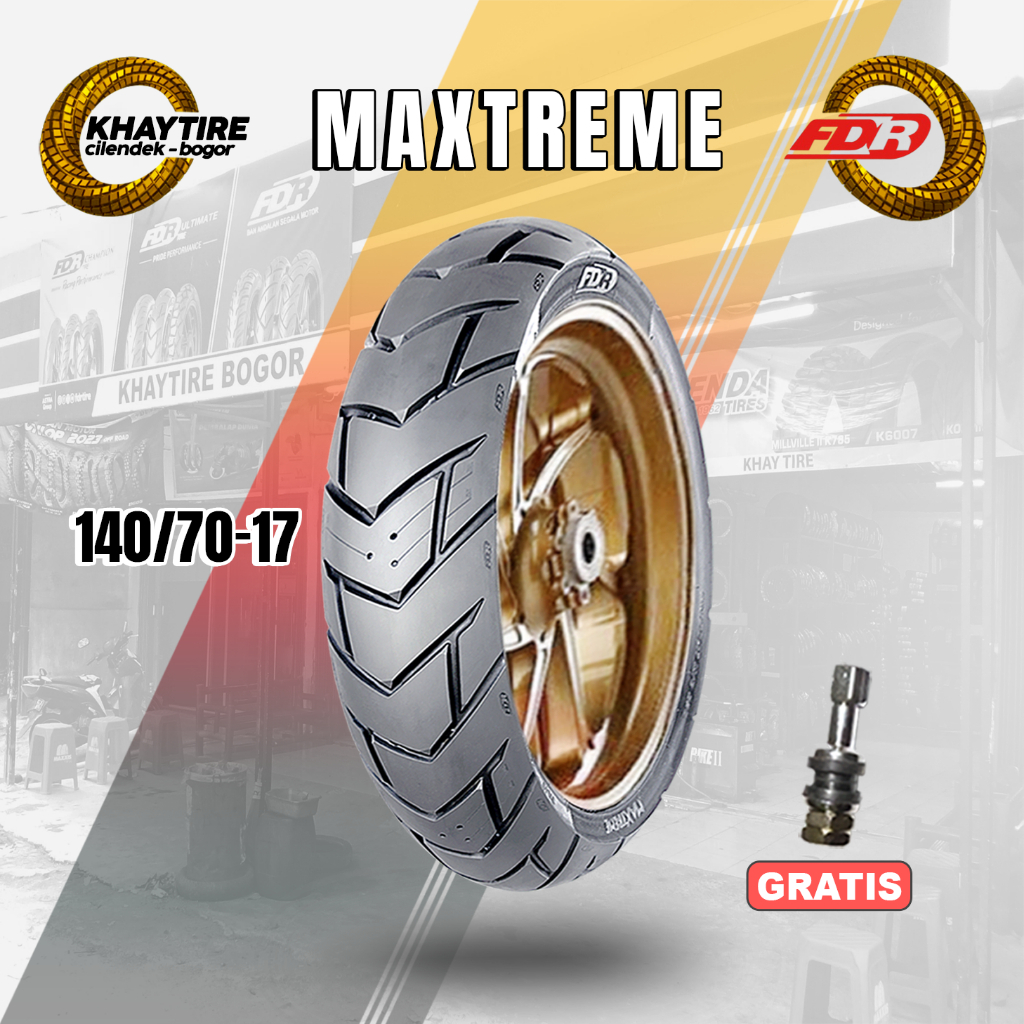 Ban Motor Sport-Supermoto FDR MAXTREME 140/70 Ring 17 Tubeless